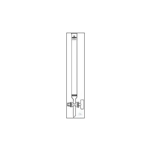 Chromatographic-columns, ST-stopcock w. solid plug