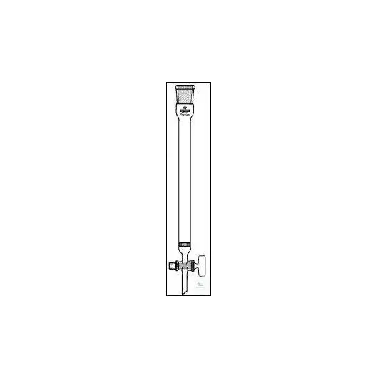 Chromatography-columns ST-socket 14/23, ST-stopcock, solid