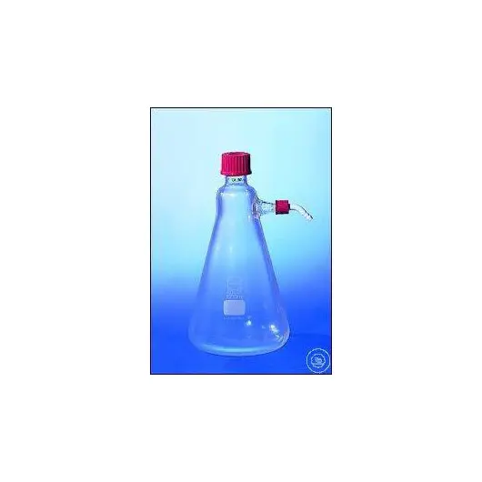 Filter flask, 1000 ml, with