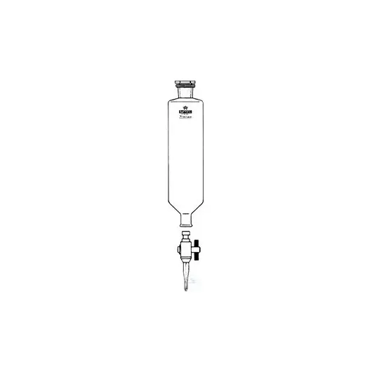 Separatory funnel, 500 ml, cyl.