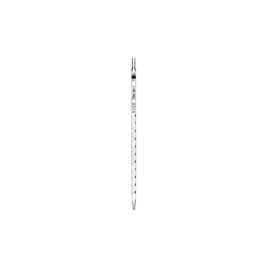 Graduated pipettes, measuring 0,5 ml:0,01
