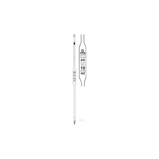 Volumetric pipettes, DIN AS, 2