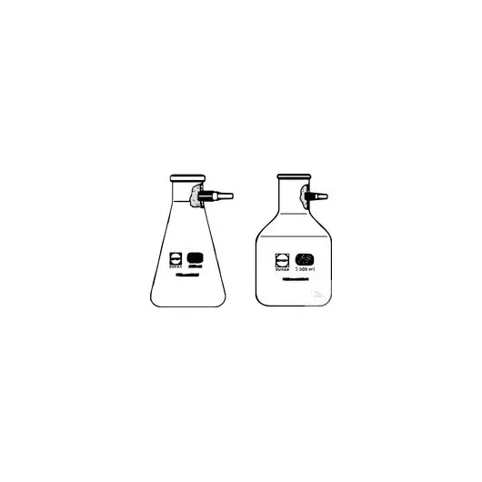 Filtration flasks, 100 ml, clear
