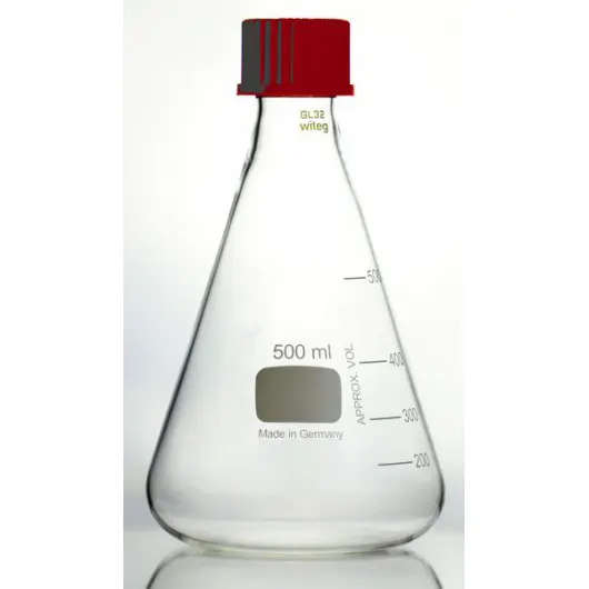 Erlenmeyer flasks, 100 ml, with