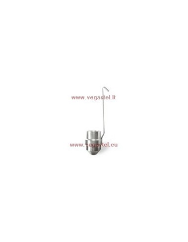 Viscosity cup with fixed nozzle, orifice 8 mm of stainless steel, similar to ISO 2431