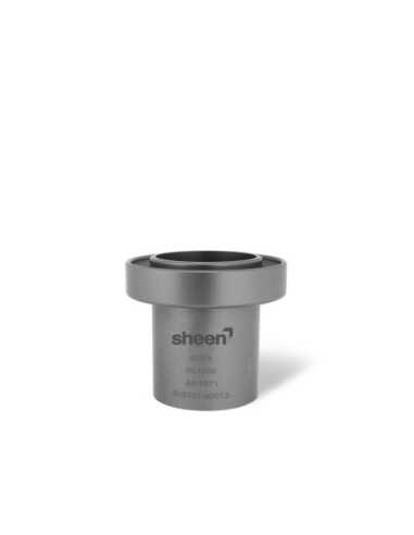 Viscosity cup with fixed nozzle, orifice 4 mm stainless steel, according to DIN